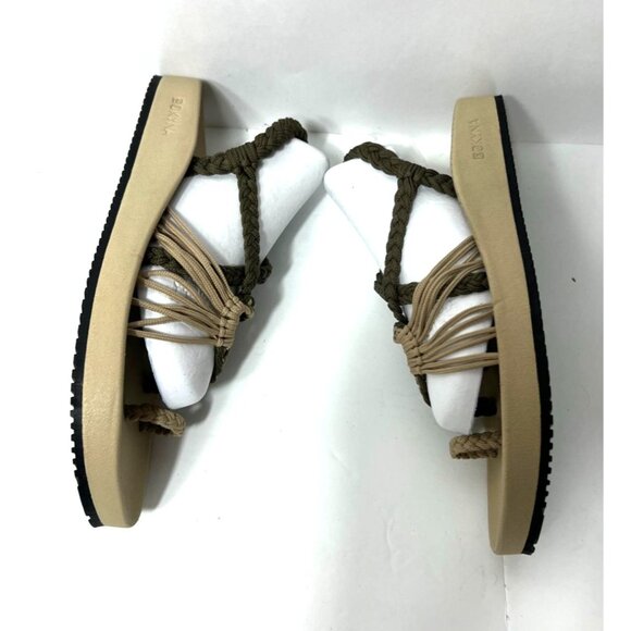 Bokyna Elevate Arch Support Comfort Sandals Sand EU 40/US 9 NWOT Braided Strap - Picture 8 of 8